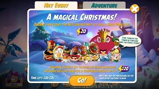 Angry birds 2 Nutcracker hat set  upgrade 3 stars  100 complete event [upl. by Ainimreh]