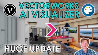 Vectorworks Releases AI Visualizer in Latest Update [upl. by Risa]