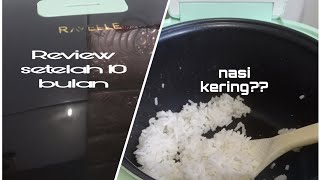 Review Setelah Pemakaian  Digital Rice Cooker Ravelle [upl. by Giza]