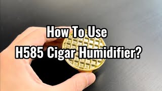 How to use Cigar Humidifier [upl. by Oniskey]