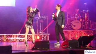 Valerio Scanu  Io vivrò senza te ft Bianca Atzei  FinalmentePioveTour Roma 24042016 [upl. by Aicxela]