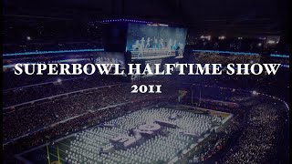 🏈Fergie BEP Usher 🏈  Super Bowl Halftime Show HD4K 2011 [upl. by Barnaba]