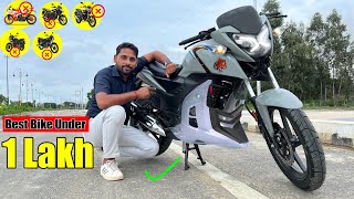 Best Bike Under 1 Lakh In 2023 2024  Top Mileage Bike In 125cc [upl. by Inalej]