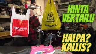 KAUPPAKASSIEN HINTAVERTAILU  HalpaHalli vs Tokmanni [upl. by Flyn]