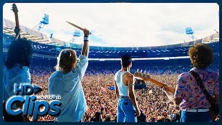 Queen  We Are The Champions LIVE AID 2018 Full Clip HD [upl. by Thomson]