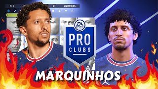 FIFA 22 Marquinhos Pro Clubs Creation [upl. by Maddocks179]