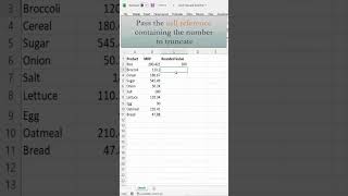 Truncating the Fractional Part of a Number in Excel [upl. by Claudetta]