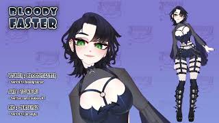 【Live2D】bloodyfaster  Vtuber Model Showcase [upl. by Buffum]