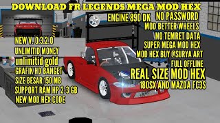 download fr legends mega hex pack new mod skyline R30 terbaru 2022 full pack unlimitid [upl. by Nahc]