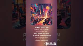 POWER EMAKMU Lyrics Marcodex artist AI [upl. by Brittany330]