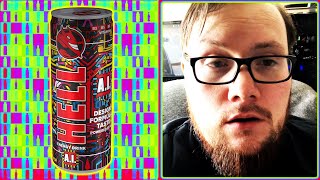 Hell AI Flavor Energy Drink  Energy Critic Review [upl. by Zahara]