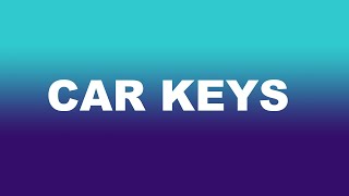 Car Keys Sound Effect [upl. by Cynthla]