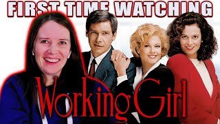 Working Girl 1988  Movie Reaction  First Time Watching  Hello Harrison Ford [upl. by Firehs]