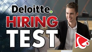 Deloitte Hiring Test Questions and Answers [upl. by Annavoig]