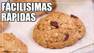 Galletas de AVENA Fáciles Rápidas y DELICIOSAS [upl. by Capone]