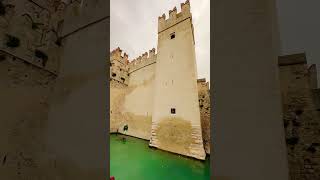 Castello Scaligero di Sirmione  Scaligerburg Sirmione travelhistorycastleflowersbluewater [upl. by Eintruoc753]