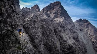 Mountain Exposure  An exposed hike along Collies Ledge [upl. by Nolyag]