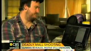 Friend of Clackamas mall shooter to CBS My heart sank [upl. by Aticilef]