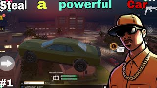 I STEALING A SUPER POWERFUL CAR IN GANGSTER CITY 😨Grand criminal online [upl. by Hgielrebmik707]