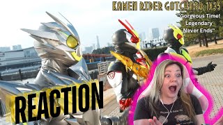 SO MANY CALLBACKS Kamen Rider Gotchard 1x35 quotGorgeous Time Legendary Never Endsquot reactionreview [upl. by Nwavahs266]