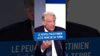 Villepin  « Le peuple palestinien a été privé de sa terre » [upl. by Hendrika]