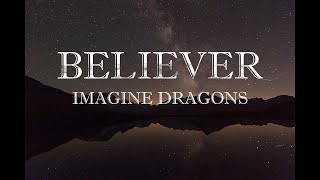 Believer  Imagine Dragons Karaoke Version [upl. by Kcinomod]