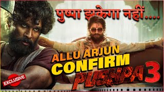 Allu Arjun Confirm Pushpa 3 in Berlin Film Festival  Pushpa 3 Official Confirm  Pushpa The Rule [upl. by Manella]