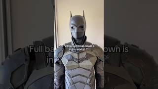 The Batman Batsuit Breakdown  COMING SOON batman cosplayer thebatman dccosplay brucewayne [upl. by Lovett]