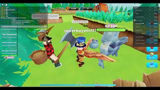 Roblox Bloxymon how to get axe [upl. by Holms690]