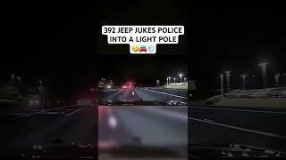 State Troopers chases 900hp 392 Jeep and crashes😭 youtubeshorts srt police [upl. by Yablon912]