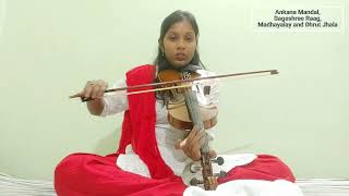 Ankana MandalBageshree Raag Madhayalay and Dhrut Jhala [upl. by Onihc150]