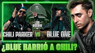 BLON REACCIONA A BLUE ONE 🇲🇽 VS CHILI PARKER 🇦🇷 EN LIGA BAZOOKA [upl. by Ennovaj41]