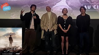 SaintEx Louis Garrel Vincent Cassel Diane Kruger Avantpremière Pathé Wepler Paris 2024 [upl. by Eocsor117]