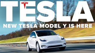 NEW Tesla Model Y Is HERE  Its Not What You Think [upl. by Oirottiv]