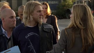 Sons of Anarchy Jax Betrayal Scene [upl. by Arracat982]