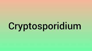 Cryptosporidium  Pathogenesis amp Epidemiology  Clinical Findings  Treatment  Microbiology [upl. by Yv]