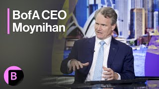 Bank of America CEO Brian Moynihan on Australia US Economy Fed Policy [upl. by Eelyme]