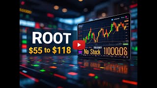 ROOT Stock Rockets 55 to 118 in 2 Days  PreMarket Prep Breakdown [upl. by Nnyledam86]