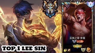 Wild Rift Lee Sin  Top 1 Lee sin Gameplay Rank Season14 [upl. by Sivraj197]