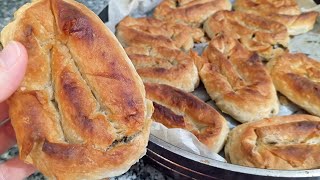 EL AÇMASI LEZZETİNDE ISPANAKLI BÖREK 😍 💯 [upl. by Relluf]