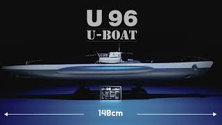 U 96 UBoat  Model Features [upl. by Elmina]