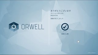 Orwell Keeping an Eye On You 序盤の1話だけ配信 [upl. by Noiek146]