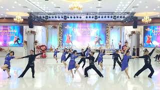 BIỂU DIỄN RUMBA CỦA CLB HK DANCE THÁI BÌNH MỪNG SN TRUNG TÂM KH DANCE HẢI PHÒNG 10122023 [upl. by Aneehsar]