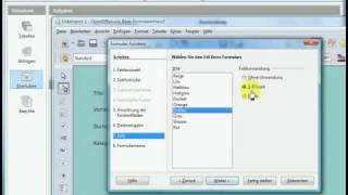 OpenOffice  Datenbank erstellen  02 Formulare [upl. by Areivax]