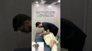 Low back pain adjustment [upl. by Ewald]