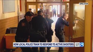 How GRPD officers train to respond to school shootings [upl. by Asilav]