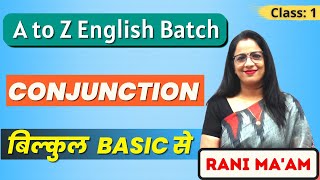 Conjunctions  English Grammar for beginners  Part  1  Definition Example Types  Rani Maam [upl. by Aicissej737]