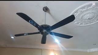 54quot Elmark el921 ceiling fans  high speed amp off music editon  btw sometimes I climb on the chair [upl. by Nork414]