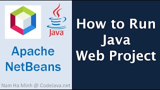 How to Run Java Web Project in NetBeans IDE [upl. by Neitsirk]