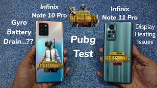 Infinix Note 11 Pro Vs Infinix Note 10 Pro  PubG Test Unbelievable😳😳 [upl. by Rapp]